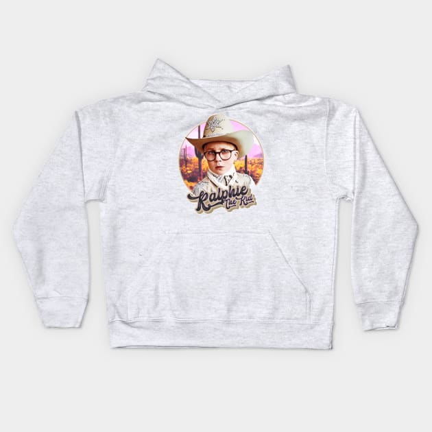 Ralphie The Kid Kids Hoodie by darklordpug